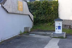 The waste emptying facilities at Sandaya Belle Plage were reasonably well maintained.